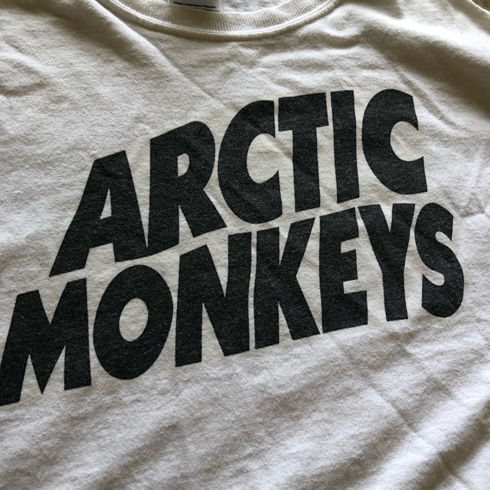 Arctic monkeys crop top 🖤